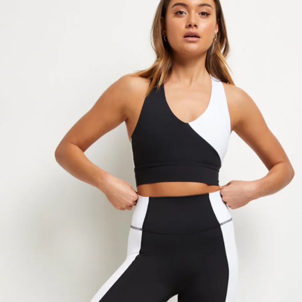 All Fenix Gigi two toned cross back sports bra